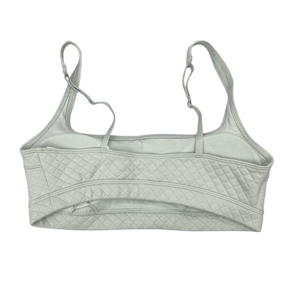 NWT GILLY HICKS  Quilted Loungelette Sz Medium Green - Picture 3 of 4